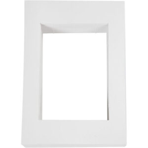 Passepartoutramar, storlek 19,8x28 cm, 500 g, vit, 100 st / 1 frp.