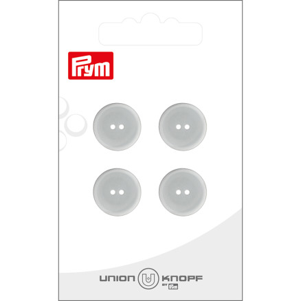 Prym Plastknapp Transparent 15 mm - 4 st