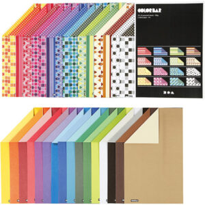 Rivkartong Color Bar, A4, ark 210x297 mm, 250 g, Ass. färger, 32x10 ark/1 frp.