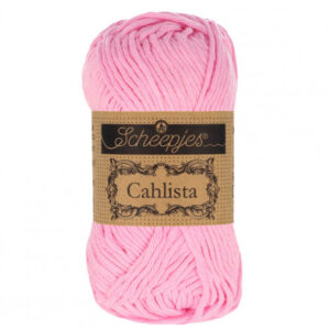 Scheepjes Cahlista Garn Unicolor 222 Tulip