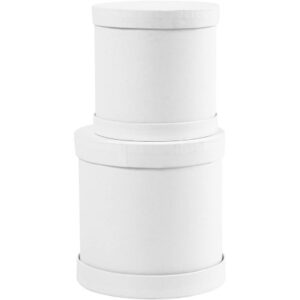 Trumaskar, stl. 11x11 + 13x13 cm, vit, 1 set