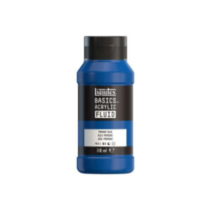 Basics-vätska 118 ml primärblå rad 420