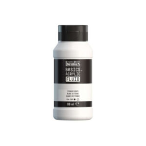 Basics-vätska 118 ml titanvit rad 432