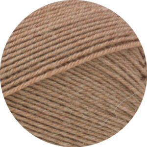 Lana Grossa Meilenweit 100 Merino Extrafine Uni Garn 2429 Camel
