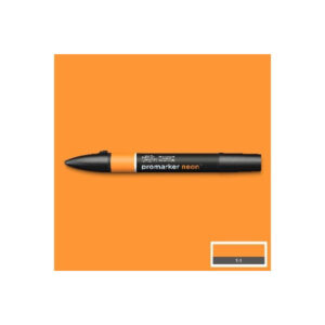 Neonmarkör lysande orange