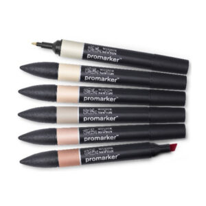 Promarker 6st hudtoner set 1