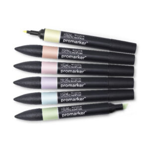 Promarker 6st pastellfärger