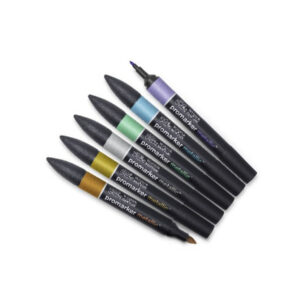 Promarker Metallic markörset 6st