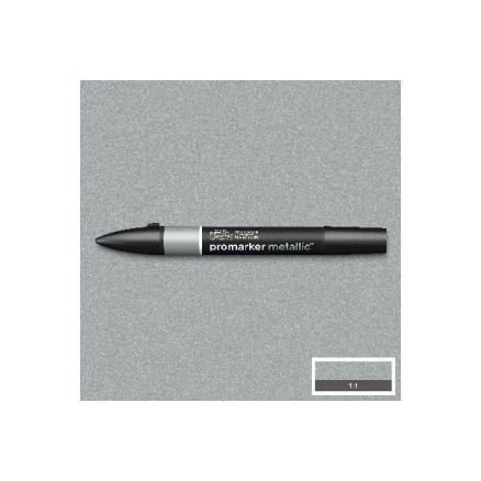 Promarker metalliskt silver