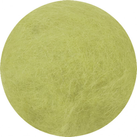 Â Järbo Tovull Kardad Ull 76441 Ljus Olivgrön - 250g