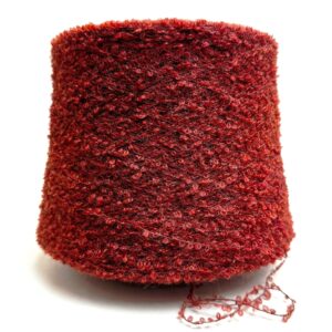 Arequipa Ullbouclé (1 kg) Orangeröd