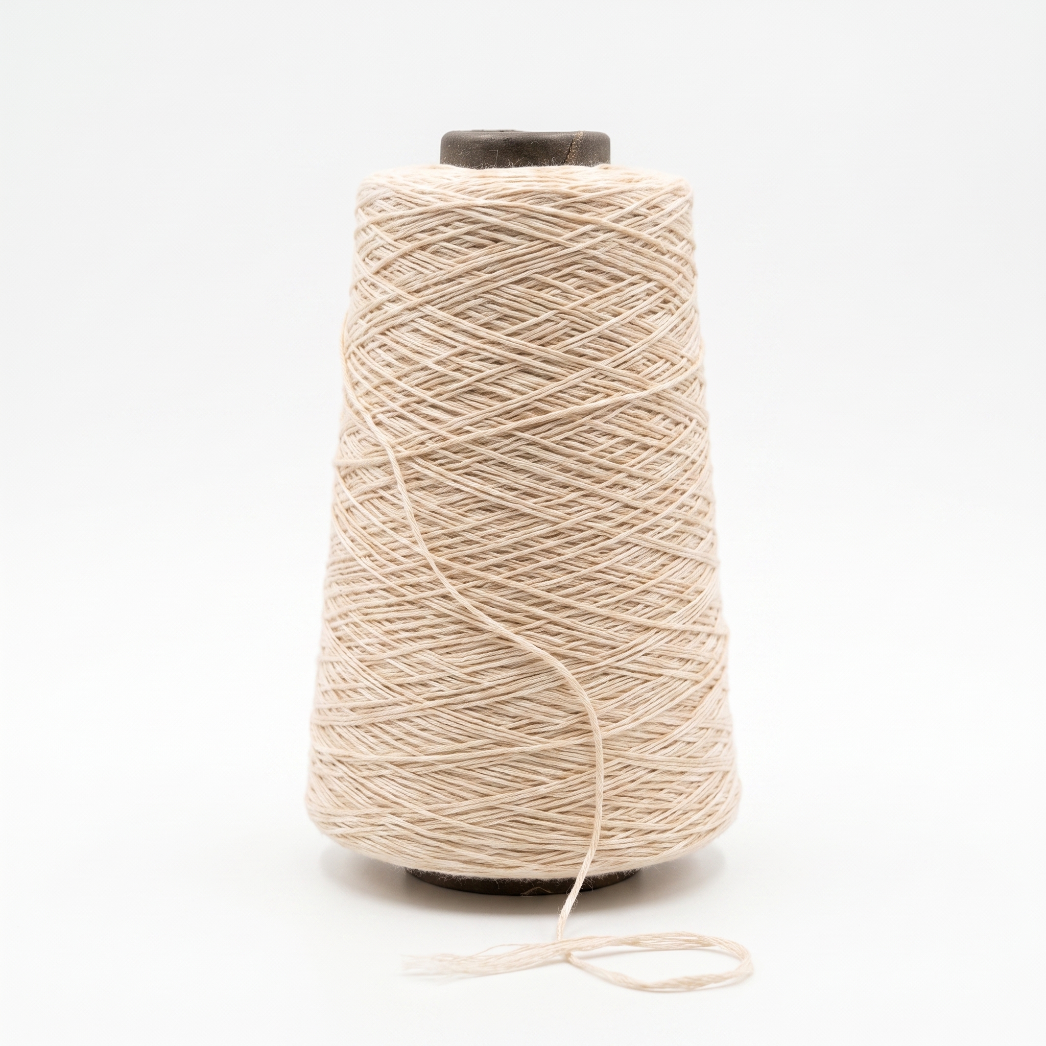 Bomull Silke cert. OEKO-TEX® STANDARD 100 (300 g) - Råvit
