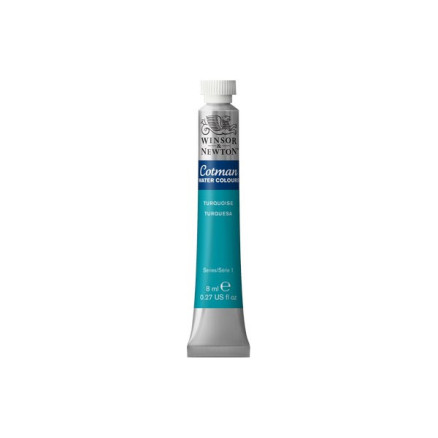 Cotman akvarellfärg 8ml Turkos 654