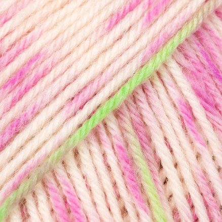 Drops Fabel Garn Print 931 Lime kys