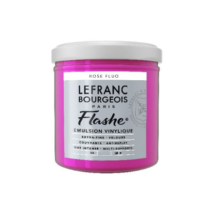 Flashe Akryl 125ml Fluroescent Rosa 408