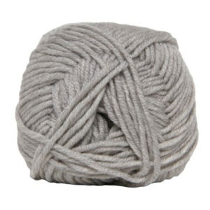 Hjertegarn 90 Extrafine Merino Garn 434 Ljusgrå