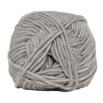 Hjertegarn 90 Extrafine Merino Garn 434 Ljusgrå