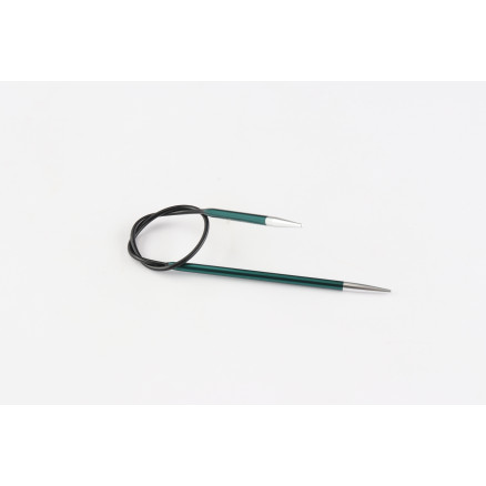 KnitPro Zing Asymmestriska Rundstickor 25 cm 3,00mm