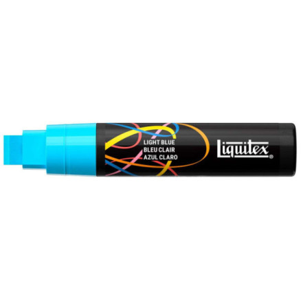 LQX Markör 15mm ljusblå