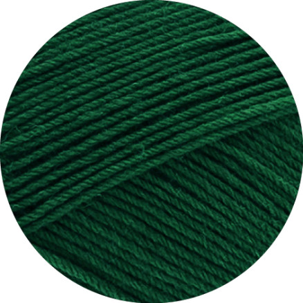 Lana Grossa Meilenweit 100 Merino Extrafine Uni Garn 2476 Flaskgrön