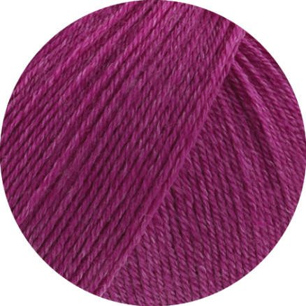 Lana Grossa Meilenweit 100 Woolycell Garn 11 Fuchsia