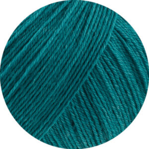 Lana Grossa Meilenweit 100 Woolycell Garn 18 Petrol Blue