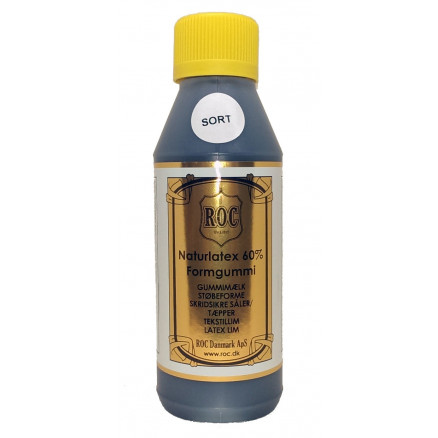 Latex Gummimjölk Svart 250ml antihalk på sulor, mattor och liknande