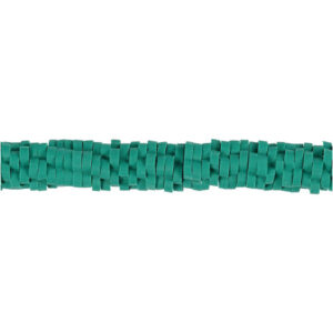 Lerpärlor, Dia. 5-6 mm, Hålstl. 2 mm, turkos, 145 st./ 1 förp.