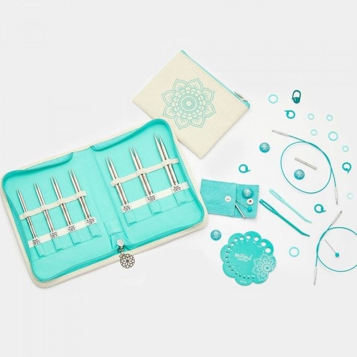 Mindful Collection Utbytbara rundstickor set (10 cm) - Kindness 300 g