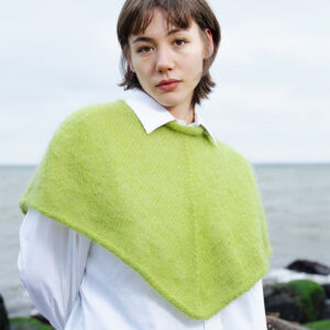 Stickmönster/stickkit - Modell 2682 Haru Poncho Hjertegarn Endast Stickmönster modell 2682 Haru Poncho Hjertegarn