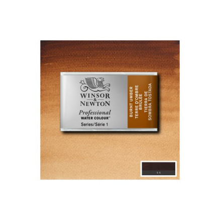 Akvarell proffspanna Burnt Umber 076