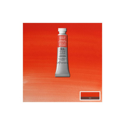 Akvarellfärg pro. 5ml kadmiumscharlakansröd 106