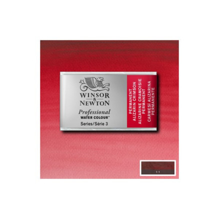 Akvarellfärg proff pan Perm. Alizarin Crimson 466