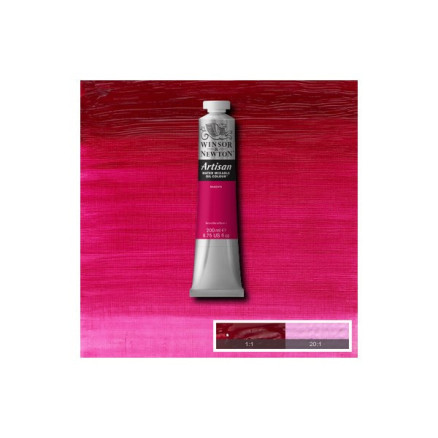 Artisan vattenblandad olja 200ml magenta 380