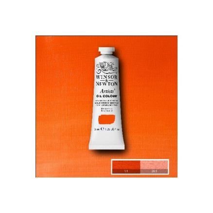 Artists oljefärg 37ml orange lack mineral 416
