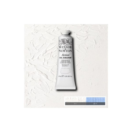 Artists oljefärg 37ml titanvit 644