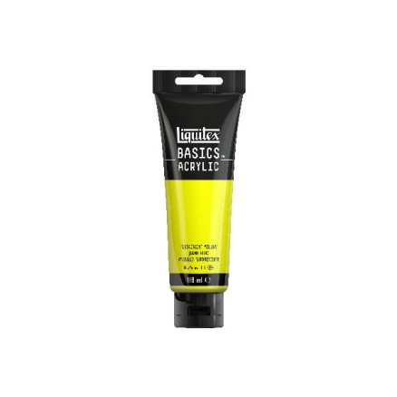 Basics 118ml Fluorescerande gul 891
