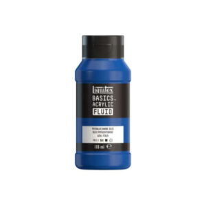 Basics fluid 118ml ftalocyaninblå rad 316