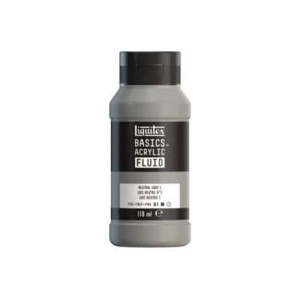 Basics-vätska 118ml neutral grå 5 rad 599
