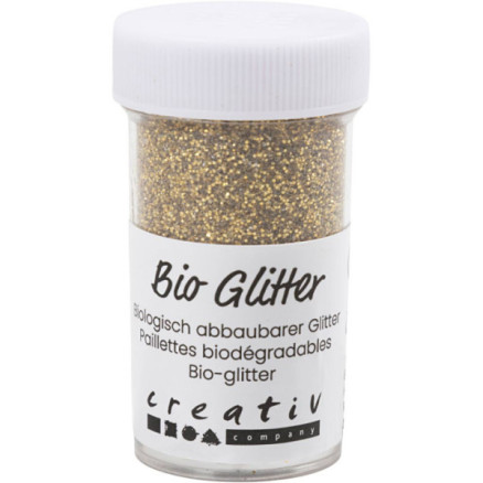 Bio-glimmer, guld, 27 ml/1 burk.