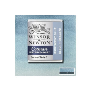 Cotman akvarellfärg 1/2 panna Iridescent Blue 472
