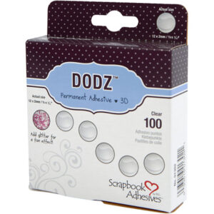 Dodz-klisterpunkter, diameter 12 mm, tjocklek 2 mm, 100 st./1 frp.