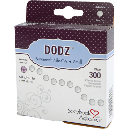 Dodz-klisterpunkter, diameter 6 mm, tjocklek 0,5 mm, 300 st./1 frp.