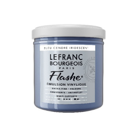 Flashe Akryl 125ml Ashe Blå Iriserande 840