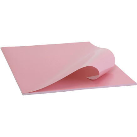 Glanspapper, L: 48, B: 32 cm, ark 32x48 cm, 80 g, Rosa, 25 ark/frp.