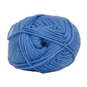 Hjertegarn Cotton nr. 8 Garn 621 Ljus Jeansblå