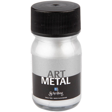 Hobbyfärg Metallic, silver (5110), 30 ml/1 flaska