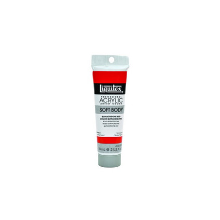 Mjuk boby 59 ml Quinacridone röd 112