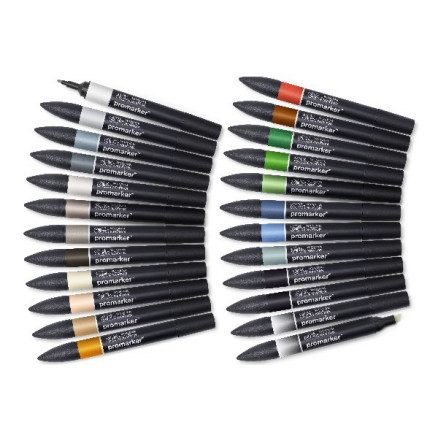 Promarker set, arkitektoniska toner 24st