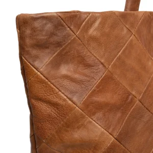 RE:DESIGNED Gry - Scrap Leather Garnväska Walnut, 1000 g